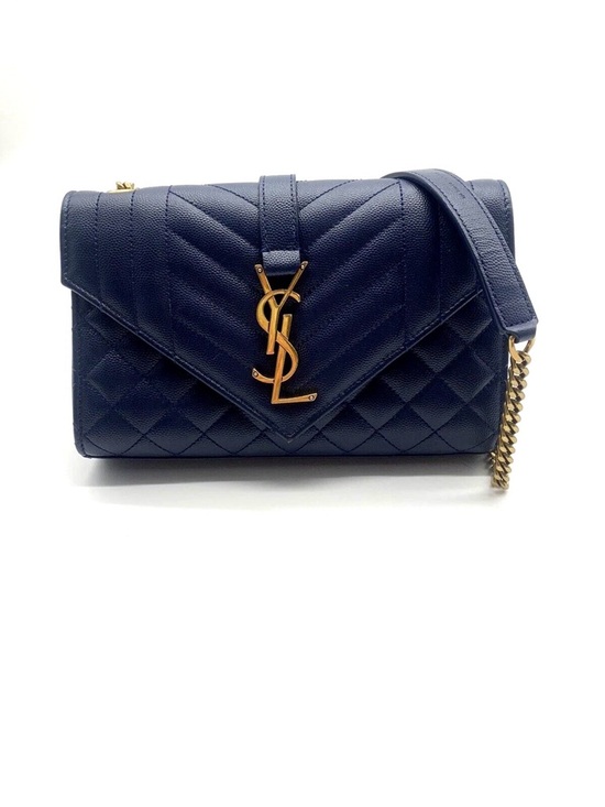 Saint Laurent Handbags - Saint Laurent Small Monogramme Matelassé Quilted Calfskin Shoulder Bag
